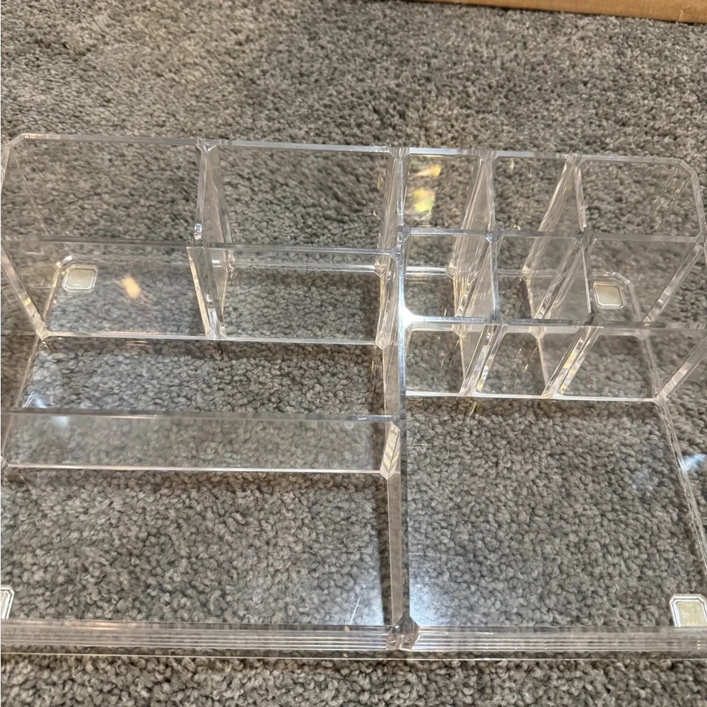 Clear Acrylic Makeup Organizer